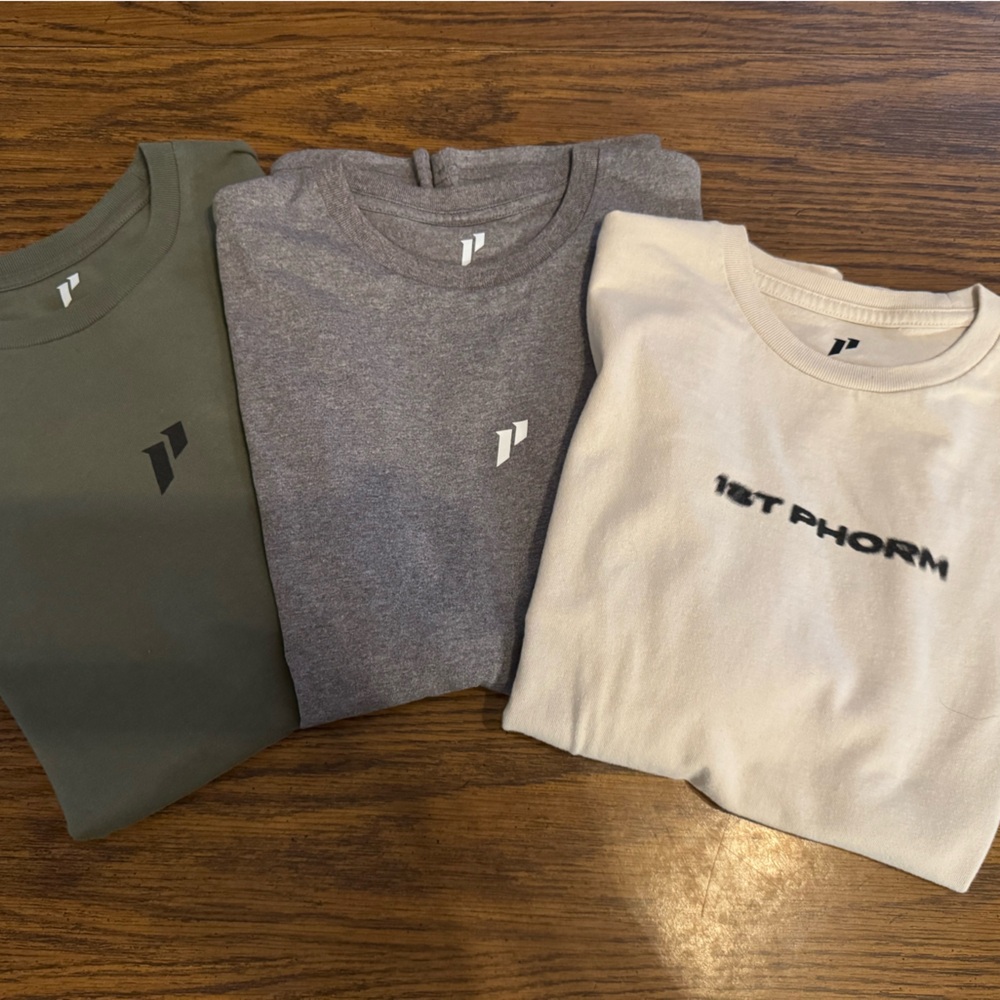 1st Phorm Set of Three Graphic T-Shirts